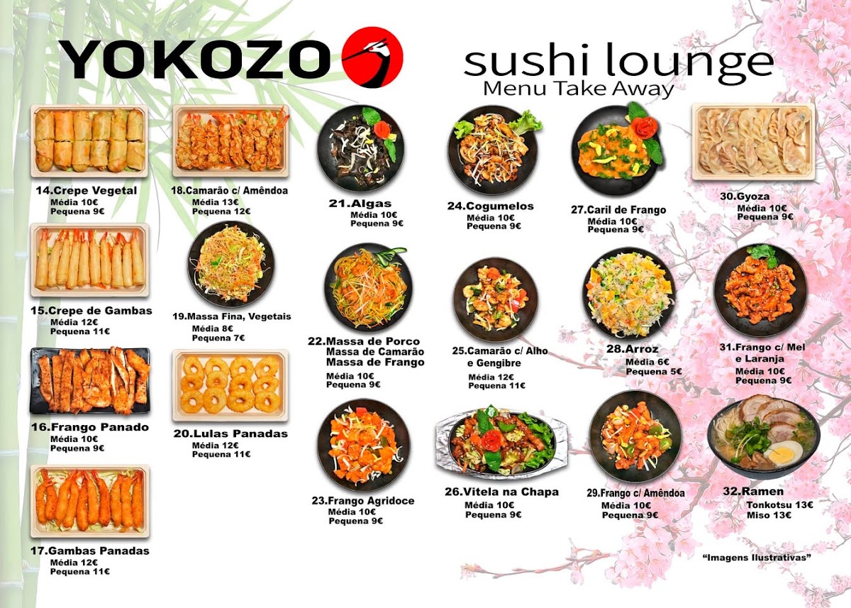 Menu Restaurante Japones - Yokozo Sushi Lounge - Castelo Branco-2