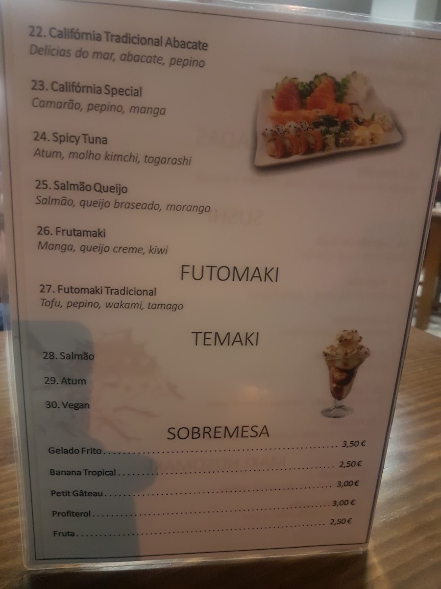 Menu Restaurante Japones - Yokozo Sushi Lounge - Castelo Branco-6
